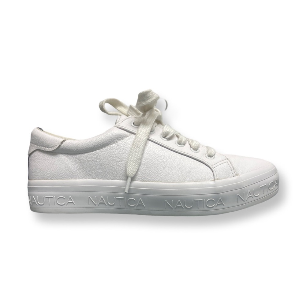 NAUTICA AELSIA FLATFORM SNEAKERS Women’s 7 White